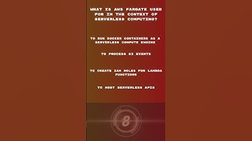 AWS Trivia 29 #code #coder #fyp #fypシ #trivia #aws #serverless #hard #ai