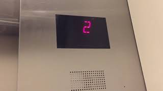 ROCKET FAST OTIS Gen2 Traction Elevator @ LMU Hannon Library, Playa Vista, CA