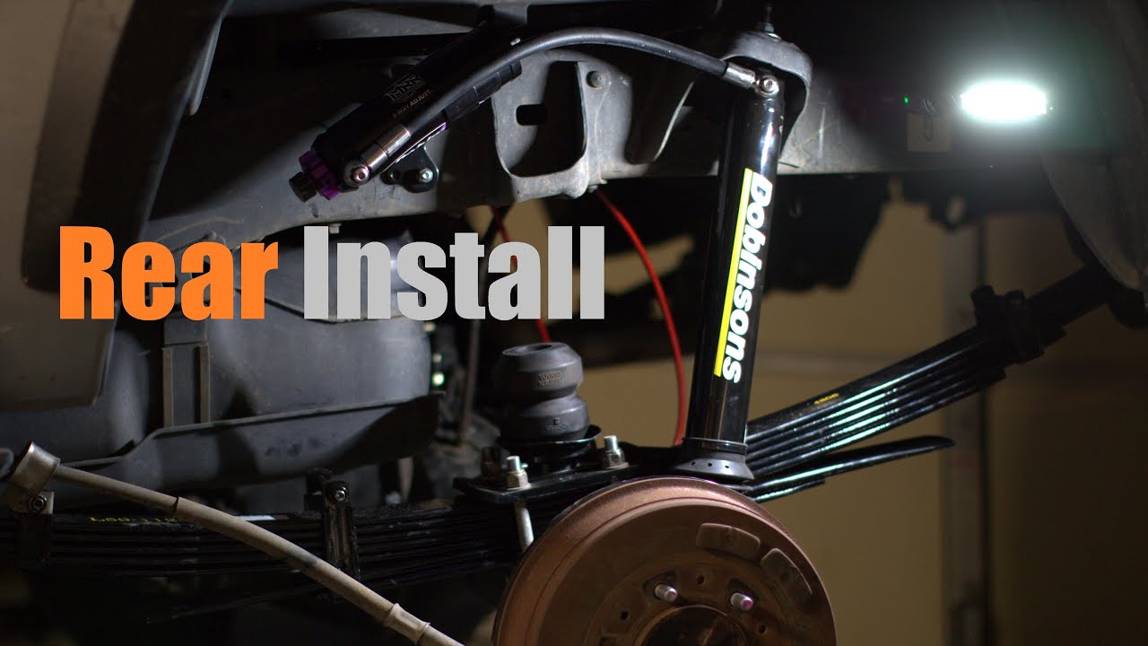 Rear Suspension Extended Travel Installation ASMR