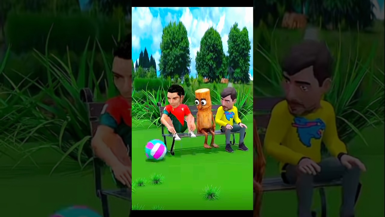 Mr Bean Ronaldo cartoon!!! #comedy #cartoon #funny