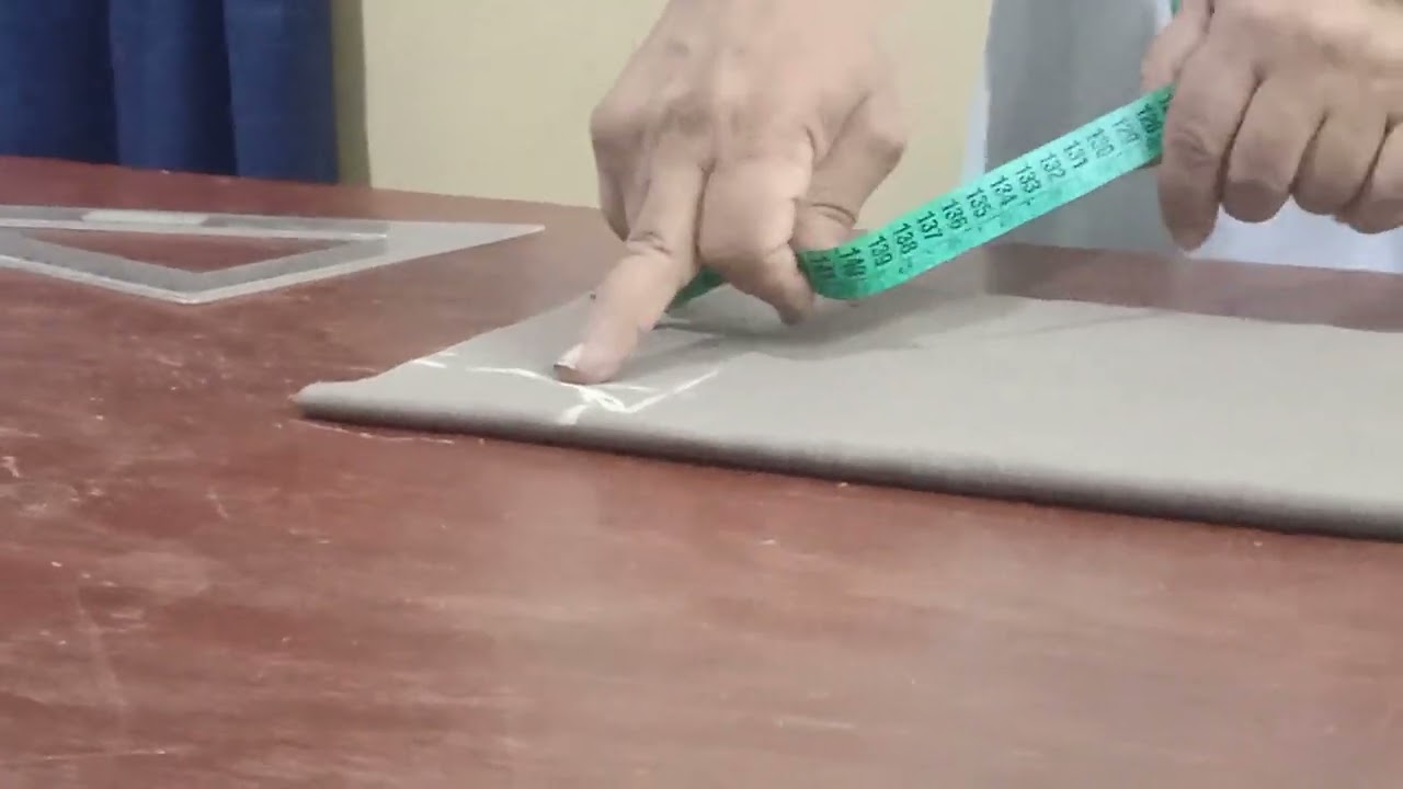 طريقة قص الجلابية السوداني الجزء الأول 🤩❤️❤️😍