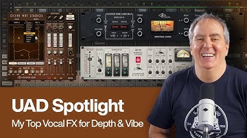 UAD Spotlight: Tape Slaps, Chambers & Creative Reverbs for Vocals - Pt.2