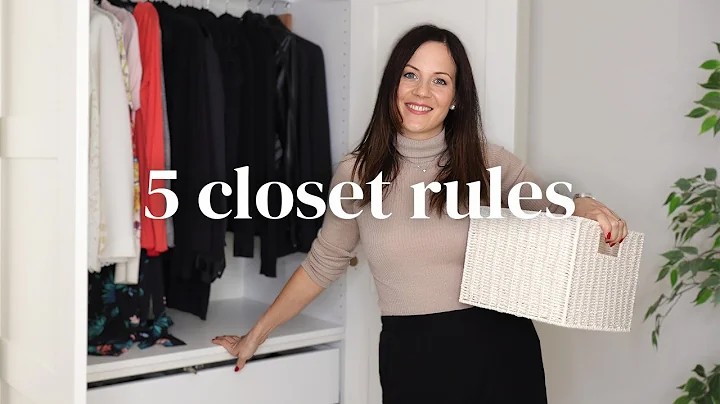 How To ORGANIZE Your Closet Like A PRO: 5 Minimalist Rules Of Closet Organization - DayDayNews