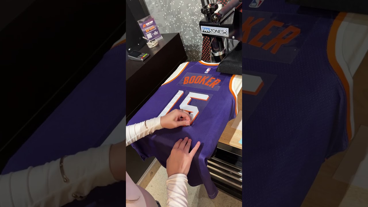 Hot off the press 🔥  The No. 15 Devin Booker jersey is now available! #shorts | Phoenix Suns