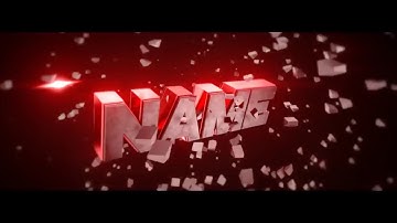 RED BLENDER INTRO TEMPLATE +FREE DOWNLOAD! | NyroArts