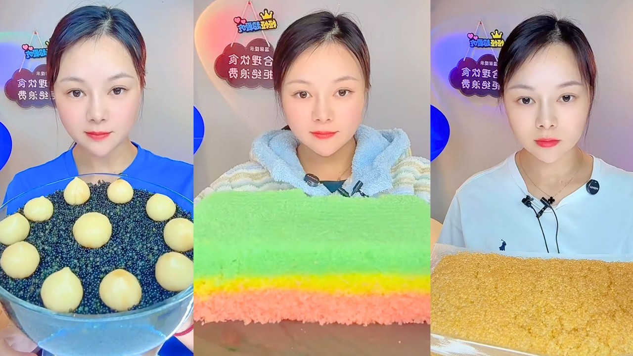 Colorful Fish Roe Eating ASMR | Soft Crunch Seafood Mukbang Colorful #88