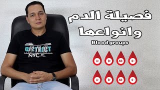 فصائل الدم وانواعها وعامل ريساس والتعامل مع الام الحامل السلبية وحقنة ال rh/ blood grouping