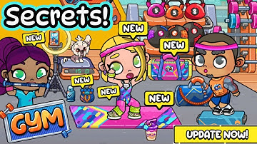 💪GYM SECRETS + 💇‍♀️NEW HAIR ANIMATIONS! NEW AVATAR WORLD UPDATE!