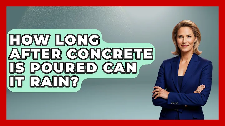How Long After Concrete Is Poured Can It Rain? - Civil Engineering Explained
