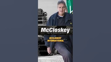 From One Man’s Welding Shop to a $300M Metso Deal | McCloskey International