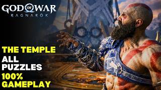 God of War Ragnarok – The Temple 100% COMPLETE Guide (All Puzzles Solved!) #ragnarokgameplay screenshot 1