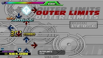 SM5/DDRSN3: OUTER LIMITS (DDR SN3 Chart) / L.E.D.-G Playthough AAA Perfect Full Combo