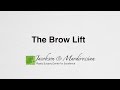 The Brow Lift Procedure - Palm Beach Plastics