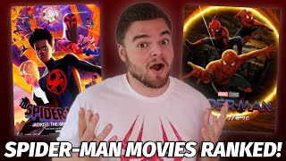 Spider-Man Movies Ranked! (w/ Spider-Man: Across the Spider-Verse)