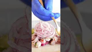 La Mixtura del ceviche combinando sabores. #comidas #restaurante