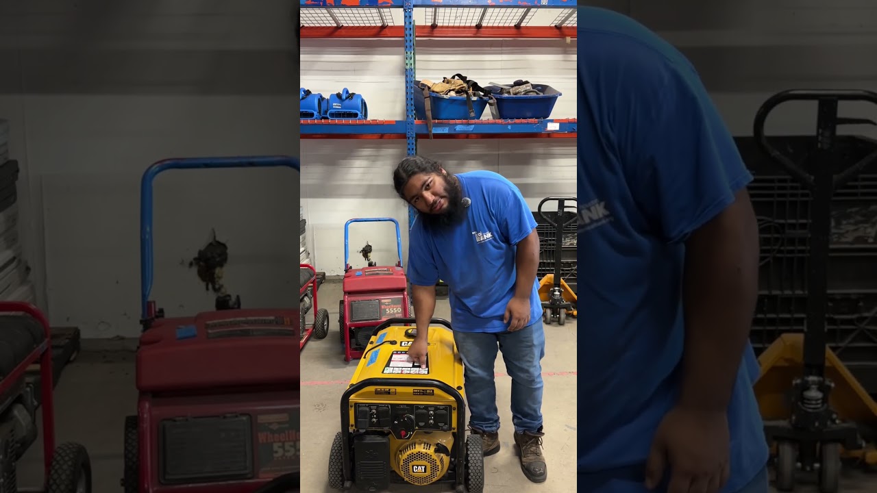 Tool Training Tips: 6500W CAT Generator