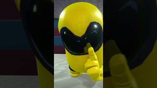 mini crewmate escaped from imposter #amongus #amongus3d #fyp