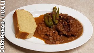 Mkate wa Unga wa Sembe / America Ugali / Delicious Cornbread Recipe & Turkey Tails /Tajiri's Kitchen