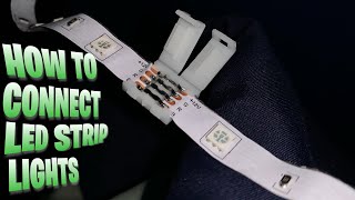 led connect strips together