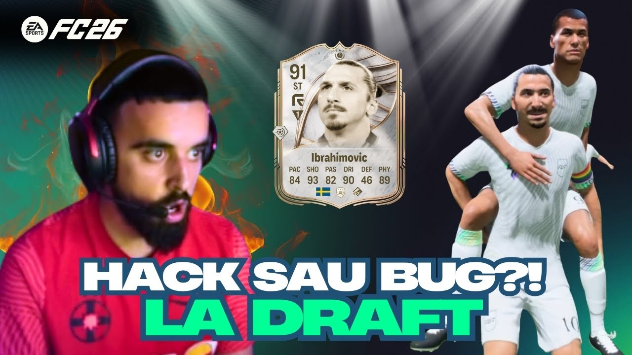 REUSIM REMONTADA DE LA 3-0 LA DRAFT SI GASIM UN "BUG" SAU "HACK" LA FC26 ?! 🤔