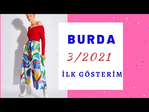 Burda Mart 2021 Ön İzleme || Burda Style 2021 March First Look - YouTube