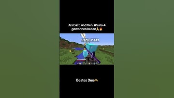 Basti und Veni gewinnen Varo 4 #Varo #Varo4 #fyp #minecraft #bastighg #venicraft #minecraftshorts