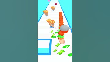 Ice Cream Stack Games Runner X -- level 102 #shorts