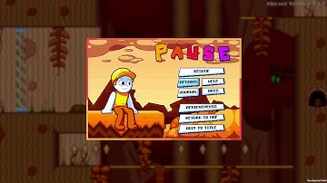 Vibrant Venture  - Level 1-2 preview & pause/options menu