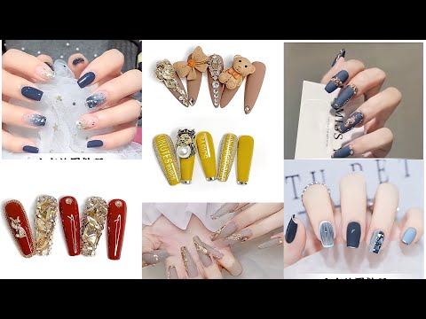 รวมแบบเล็บเจล เทรนใหม่สวยหรูมาก Amazing Nail Ideas to Show Your Sparkle | The Best Nail Art Design