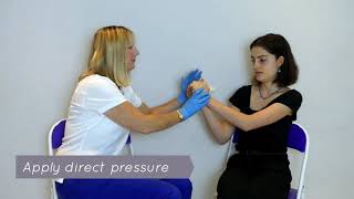 Amputated Finger 60 Second First Aid