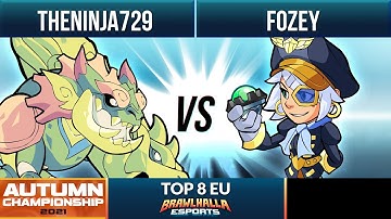 TheNinja729 vs Fozey - Top 8 - Autumn Championship 2021 - EU 1v1