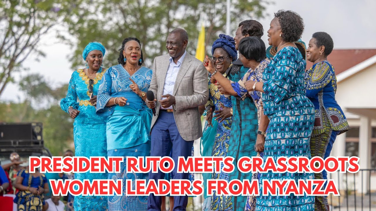 PRESIDENT RUTO MEETS NYANZA GRASSROOTS WOMEN LEADERS AT HOMA BAY STATE LODGE!