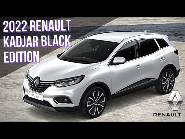 Renault Kadjar Black Edition TCe 160 hp EDC GPF S&S (2020) Exterior and  Interior 