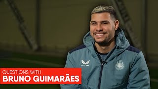 Bruno Guimarães Reveals The Player Hed Sign For Newcastle Rapid Fire Questions