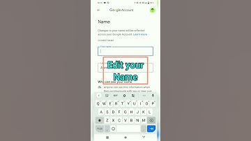😯How to change gmail name 😯/ how to change gmail account name