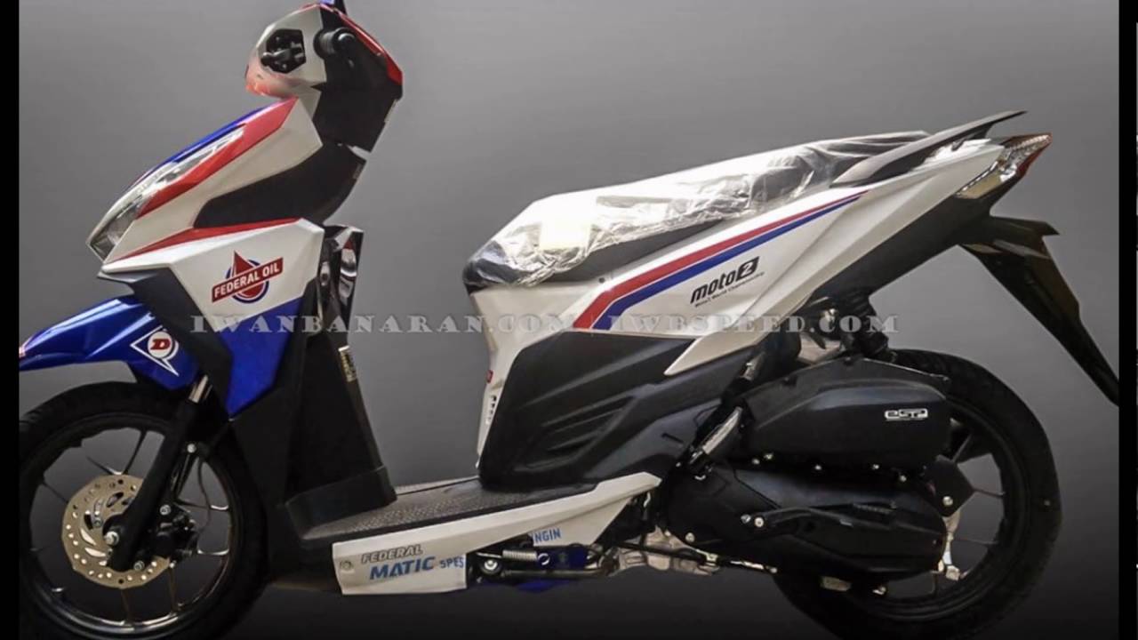 Honda Vario 125 150 FI Moto2 Gresini Federal Oil Team Livery