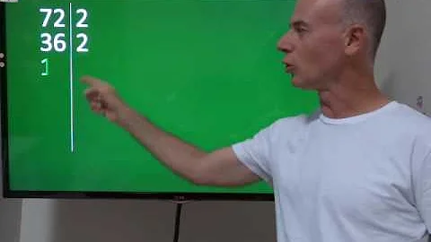Como fatorar a raiz quadrada de 72?