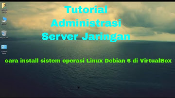 cara install gnu/linux Debian 6 di VirtualBox
