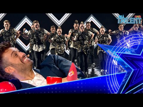 La COORDINACIÓN PERFECTA del show de NEXT LEVEL | Semifinal 1 | Got Talent España 7 (2021)