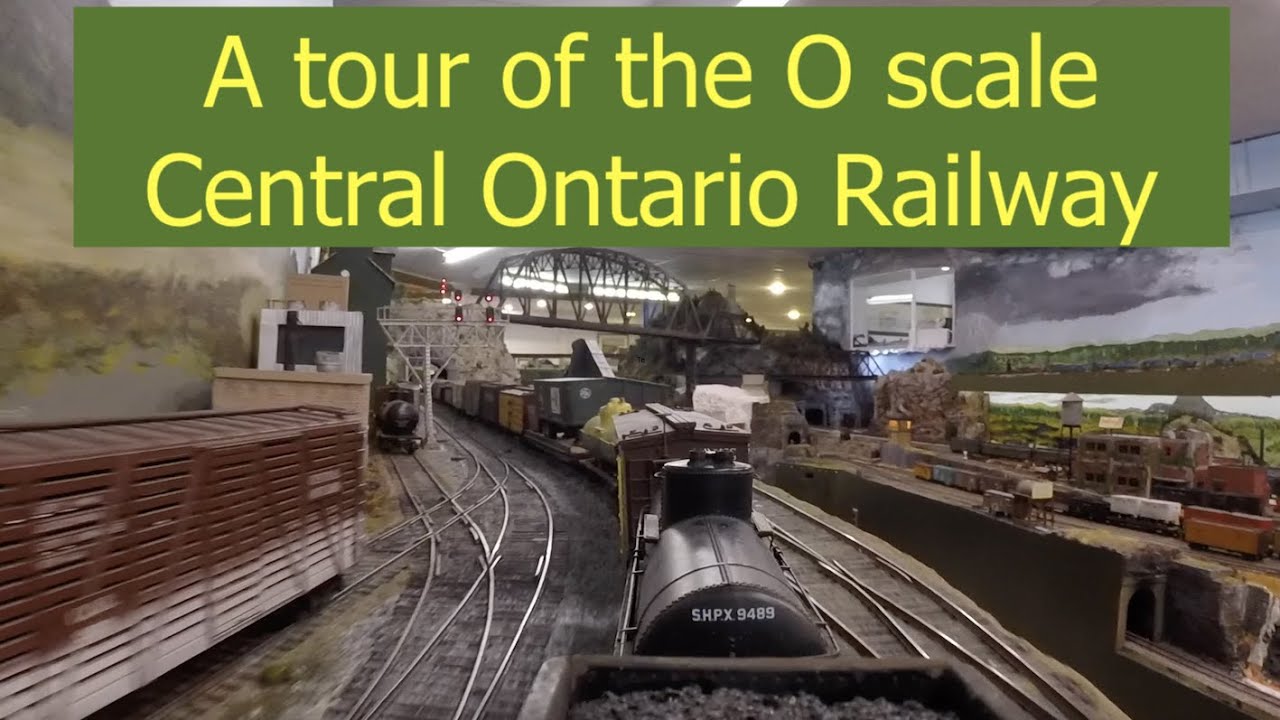Central Ontario Railway Northbound Layout Tour O scale 2 rail Model
