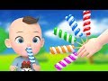 lollipops finger family song nursery rhymes | Super Lime And Toys