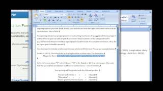 How To Cite Discussion Posting
