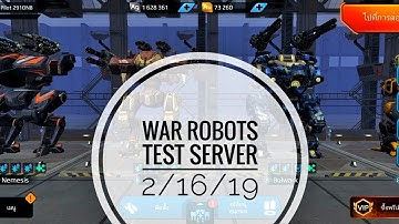 War robot​ : Test​ Server​ : New Music theme