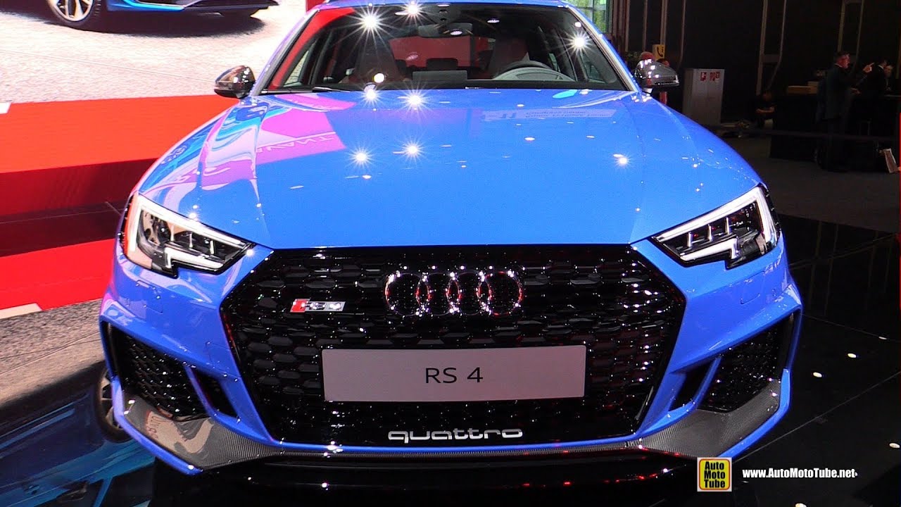 2018 Audi Rs4 Avant Exterior And Interior Walkaround Debut At 2017 Frankfurt Auto Show