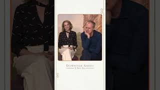 Downton Abbey Cast on which period dramas they watch #shorts #downtonabbey #perioddrama #bridgerton