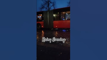 On the Way? #bus #commute #evening #rainy #citylife #city #travel #reels #shorts #auto #buslife