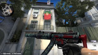 CSGO Souvenir MP5-SD Lab Rats Minimal Wear Red Rat Rare Pattern