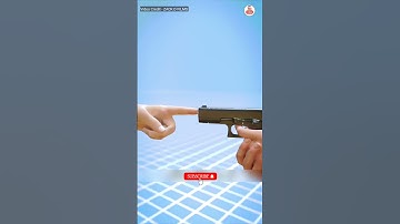 क्या उँगली बंदूक कि गोली को रोक पायेगी 😲 Can a finger stop a bullet from a gun (3d Animation video)