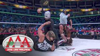 Perros del Mal brawl with Dominik Mysterio and El Grande Americano: Lucha Libre AAA highlights