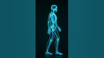 Walking Skeleton in Motion |  3D X-Ray Human Anatomy Animation #3DAnatomyWalk#XRaySkeleto #anatomy